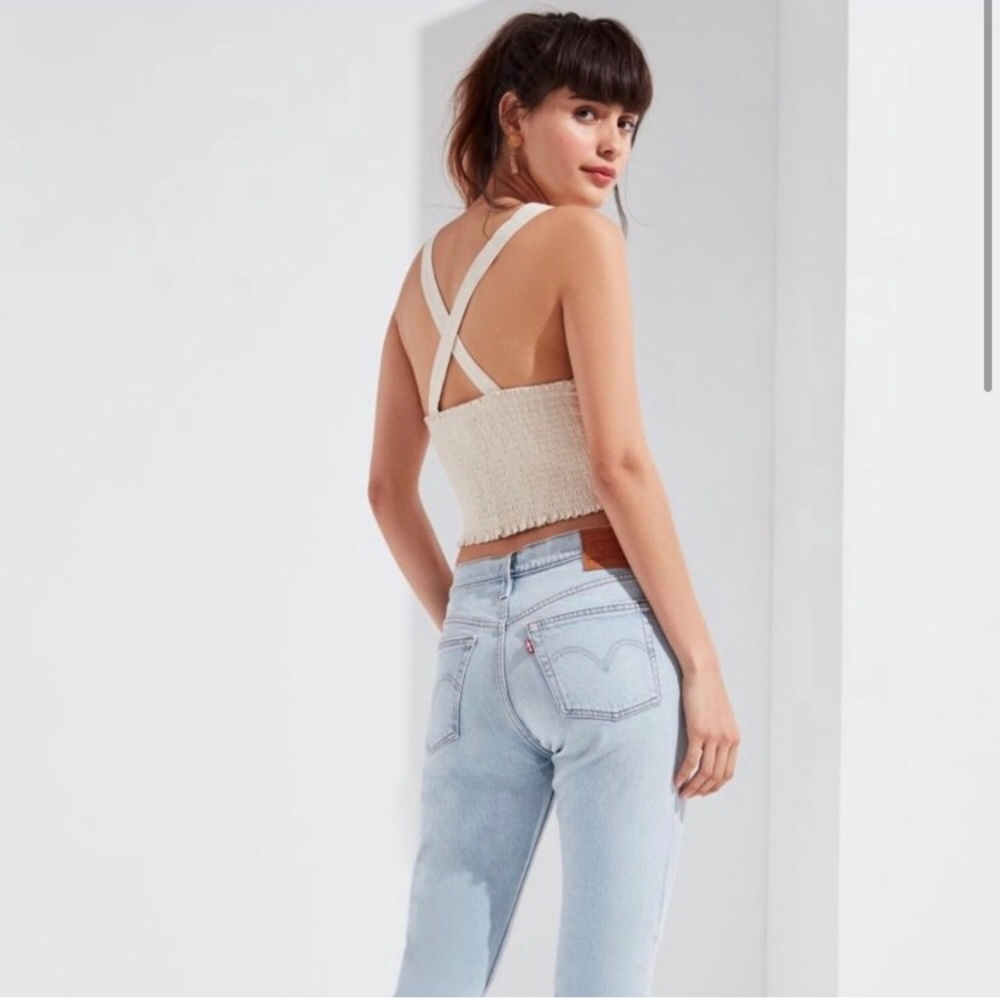 Levis 501s Towards the sun stonewashed light blue 24 26L